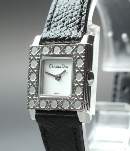 [QUASI NUOVO] Orologio Donna Vintage Christian Dior La Parisienne D60 109 Argento Qz