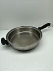 Chef's Ware Townecraft Multi Core T304 Stainless Steel 11" Skillet Fry Pan USA