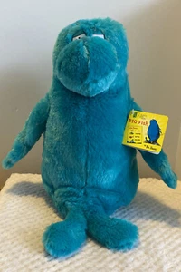 Plush One Fish Two Fish Red Fish Blue Fish 12" Stuffed Toy Kohls Cares - Picture 1 of 11