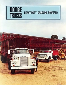 1968 Dodge Heavy Duty Gasoline Powered Truck Sales Brochure - Picture 1 of 1
