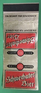 CERVEZA FLOTANTE DESDE HACE 300 AÑOS MATCHBOOK COVER-AUSTRIA - Imagen 1 de 3
