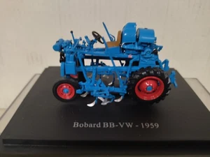 BOBARD-VW 1959 BLUE TRACTOR/FARMER 1:43 UH HACHETTE - Imagen 1 de 3