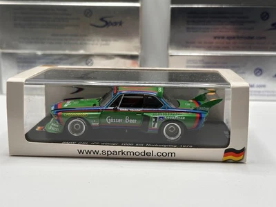 Spark 1/43 BMW CSL SG022 - Nurburgring 1976 #7 - RARE - LIMITED - Immagine 1 di 4