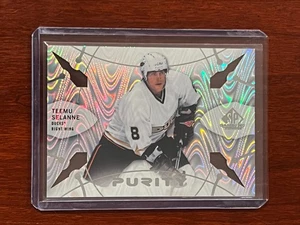 Teemu Selanne Purity Legends #P-54 2022-23 Upper Deck SP Game Used HOF - Picture 1 of 2