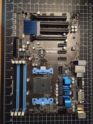 ASRock FM2A88X Pro3+  ATX Motherboard.  Socket FM2+ & FM2. Tested. - Image 1 of 4