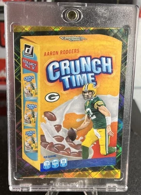 Donruss Aaron Rodgers Crunch Time 2022/100 RARO. *ACEPTAR OFERTAS* Foto 1 de 2