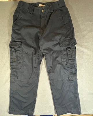 5.11 Tactical Taclite EMS Cargo Pants Men’s Navy Blue Straight Leg Size 34x30 - Image 1 of 4