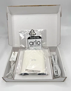 Arlo Pro Smart Hub Connects Arlo Cameras and Doorbells to Wi-Fi - White - Picture 1 of 4