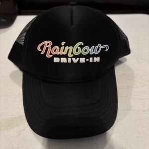 Vintage “ Rainbow Drive-in” famous Hawaii Eatery Snapback Trucker Baseball Cap - Picture 1 of 7