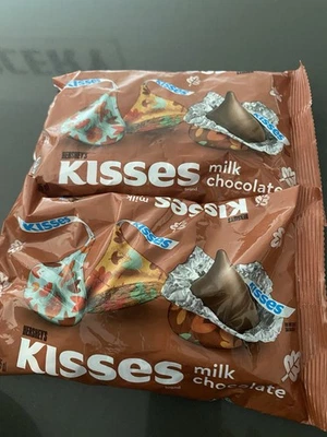 Hershey's Kisses ~Harvest Milk Chocolate Candy 10.08 oz~ 2 Bags - Image 1 of 2