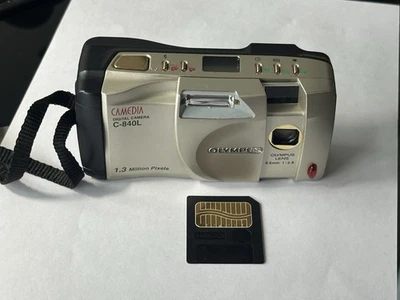 🔥Olympus Camedia C-840L Digital Camera Vintage Retro 1.3 Million Pixels🔥 - Bild 1 von 4