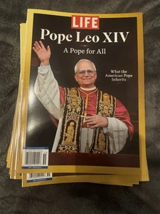 Pope Leo XIV Special Issue Edition LIFE Magazine A For All American Chicago Nova - Picture 1 of 1