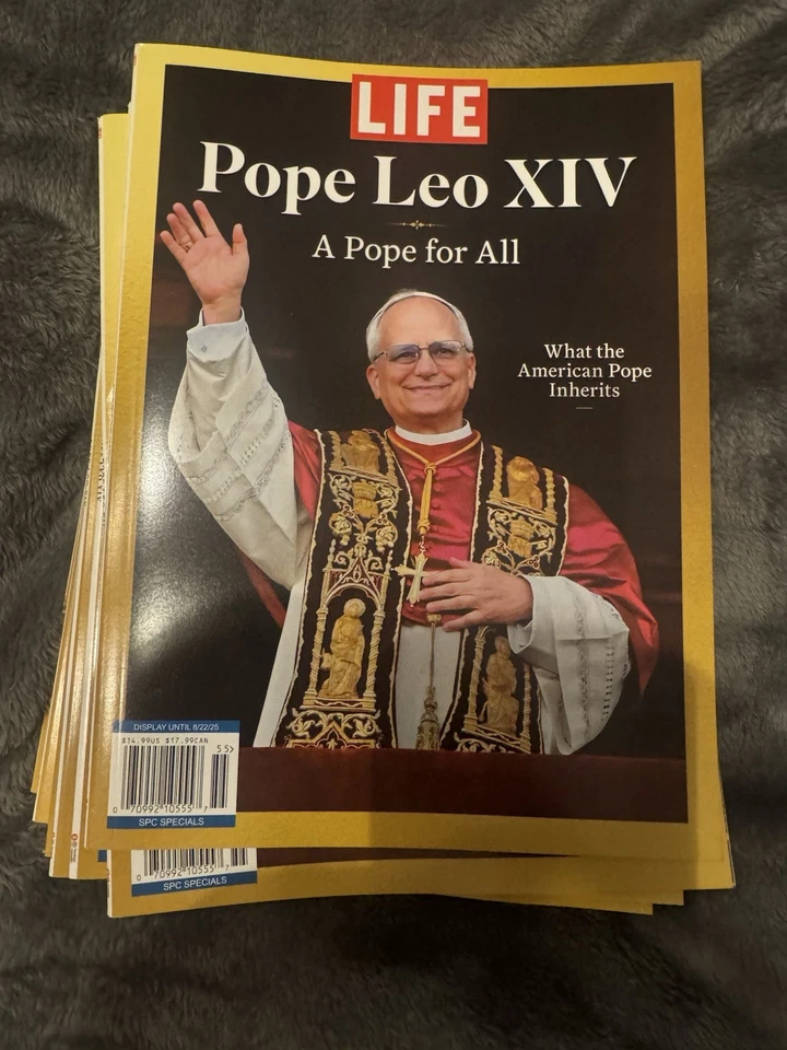 Pope Leo XIV Special Issue Edition LIFE Magazine A For All American Chicago Nova - Image 1 of 1