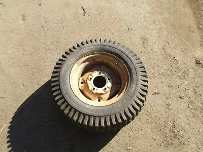 Sears Rear Rim and Tire - Image 1 of 4