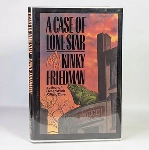 A Case of Lone Star Kinky Friedman SIGNED Book First 1st Edition Hardcover Novel - Bild 1 von 6