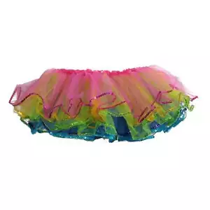 Niño Bebé Niñas Arco Iris Tutú Falda Vestido Disfraz Niños Cumpleaños 12m, 2T - Imagen 1 de 1