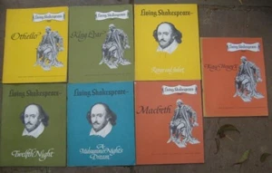 7 x 1960s SHAKESPEARE PLAYS ACTING VERSION + NOTES & GLOSSARY Magazines - Picture 1 of 1