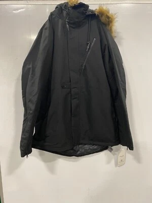 WOMENS FAWN INSULATED JACKET - BLACK - Size Large - Image 1 of 4