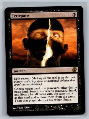 Magic The Gathering Planar Chaos Extirpate #71/165 MTG TCG CCG - Image 1 of 2