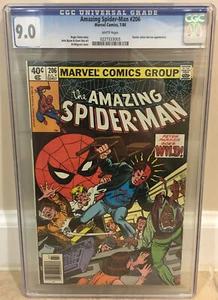AMAZING SPIDER-MAN #206 CGC 9.0 DOCTOR JONAS HARROW APPEARANCE PETER PARKER WILD - Picture 1 of 4