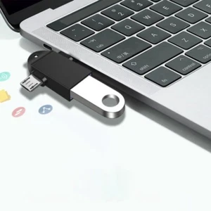 Multifunction Data Transfer Adapters USB 3.0 Type C Adapters for Mobile Devices - Afbeelding 1 van 12