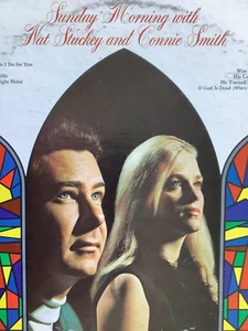 Sunday Morning with NAT STUCKEY and CONNIE SMITH M- vinyl LP+bonus CD TESTED - Picture 1 of 8