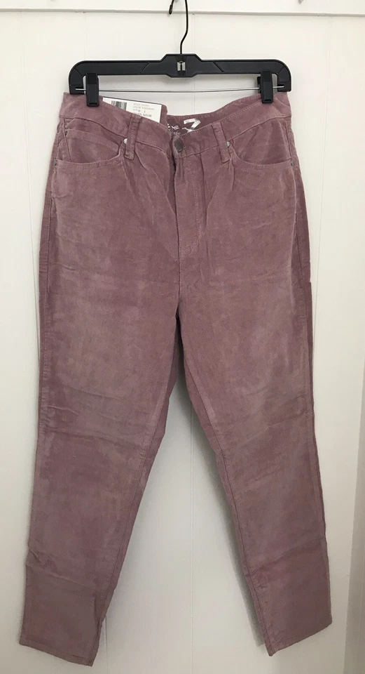Seven7 Corduroy SKINNY Ultra High Rise Pants Womens 16