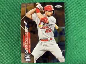 2020 Topps Chrome #89 Paul Goldschmidt St. Louis Cardinals - Picture 1 of 1