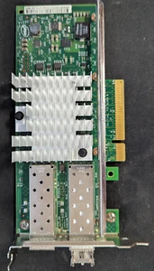 Dell X520-DA2 Dual Port 10Gbe Ethernet Full Profile Network Card - 0VFVGR 0XYT17 - Afbeelding 1 van 2