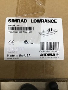 simrad lowrance totalscan m/h thru hull 000-14257-001 - Picture 1 of 1