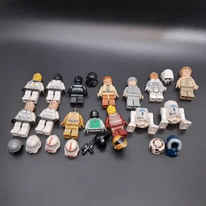 Lego Star Wars Mini Figure And Parts Lot ~ Incomplete/Mixed Parts - Picture 1 of 8