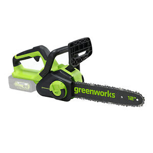 Greenworks Tools 24V Akku Kettensäge 30cm Schwert ohne Akku und Ladegerät