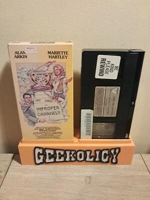 Improper Channels VHS (1985 Vestron Video) Alan Arkin, Mariette Hartley - Image 1 of 3