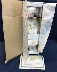 Victorian Collection Limited Edition Genuine Porcelain Doll by Melissa Jane 1996 - Picture 1 of 9