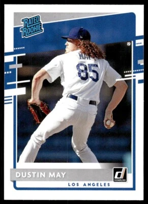 2020 DONRUSS RATED ROOKIE DUSTIN MAY R131 - Image 1 of 2