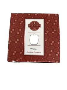 Scentsy - "Whoot” Christmas Cranberry- Porcelain Ornament - RETIRED - Picture 1 of 6
