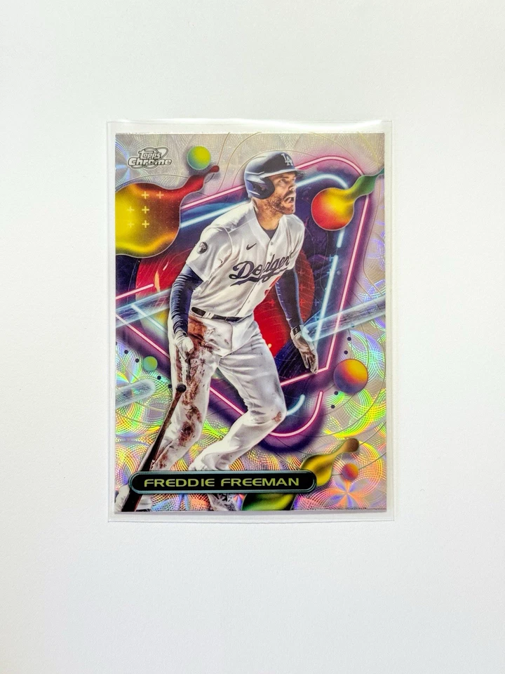 2023 Topps Cosmic Chrome - Freddie Freeman #143 Nucleus Refractor - Image 1 of 1