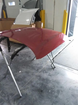 2015 Mitsubishi Outlander Hood Panel Red OEM Dented Paint Chips 5900A739 - Изображение 1 из 4