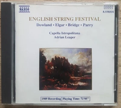 8550331 Capella Istropolitana, Adrian Leaper English String Festival CD Germany - Image 1 of 2