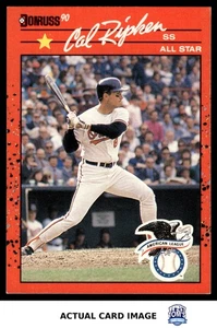 1990 Donruss #6/76 CAL RIPKEN JR Baltimore Orioles HOF EX-NM - Picture 1 of 4