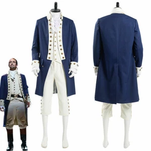 Musical Hamilton Alexander Hamilton Cosplay Costume Men Uniform Outfit - Picture 1 of 7