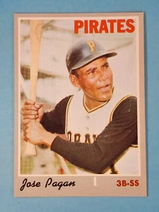 1970 Topps Jose Pagan Pittsburgh Pirates #643 EX-NM+ ⚾ - Imagen 1 de 9