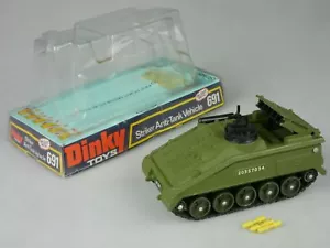 Dinky Toys 691 Alvis Striker Anti Tank Vehicle Panzer England + Blister 126227 - Bild 1 von 12