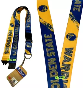 NBA Golden State Warriors Crossfade Keychain Lanyard - Picture 1 of 5