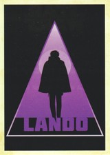 2018 Solo A Star Wars Story Silhouettes #SL-3 Lando Calrissian