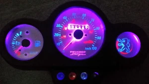 kit actualización reloj led lightenUPgrade PÚRPURA PEUGEOT SPEEDFIGHT 1&2 - Imagen 1 de 6