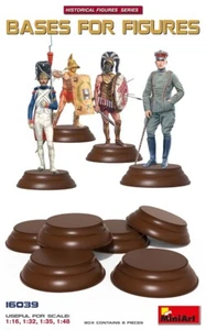 Miniart 16039- 1/16 Bases pour Figurines 6 PC Neuf - Photo 1/1