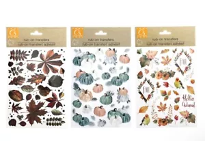 Crafter’s Square Rub-On Transfers Set of 3 - Picture 1 of 1