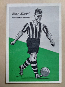 Billy Elliot Sunderland #18 Master Vending Cardmaster Football Tips 1958