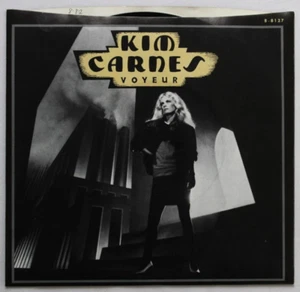 KIM CARNES VOYEUR / THRILL OF THE GRILL 45 7" SINGLE & PICTURE SLEEVE EX - Picture 1 of 2